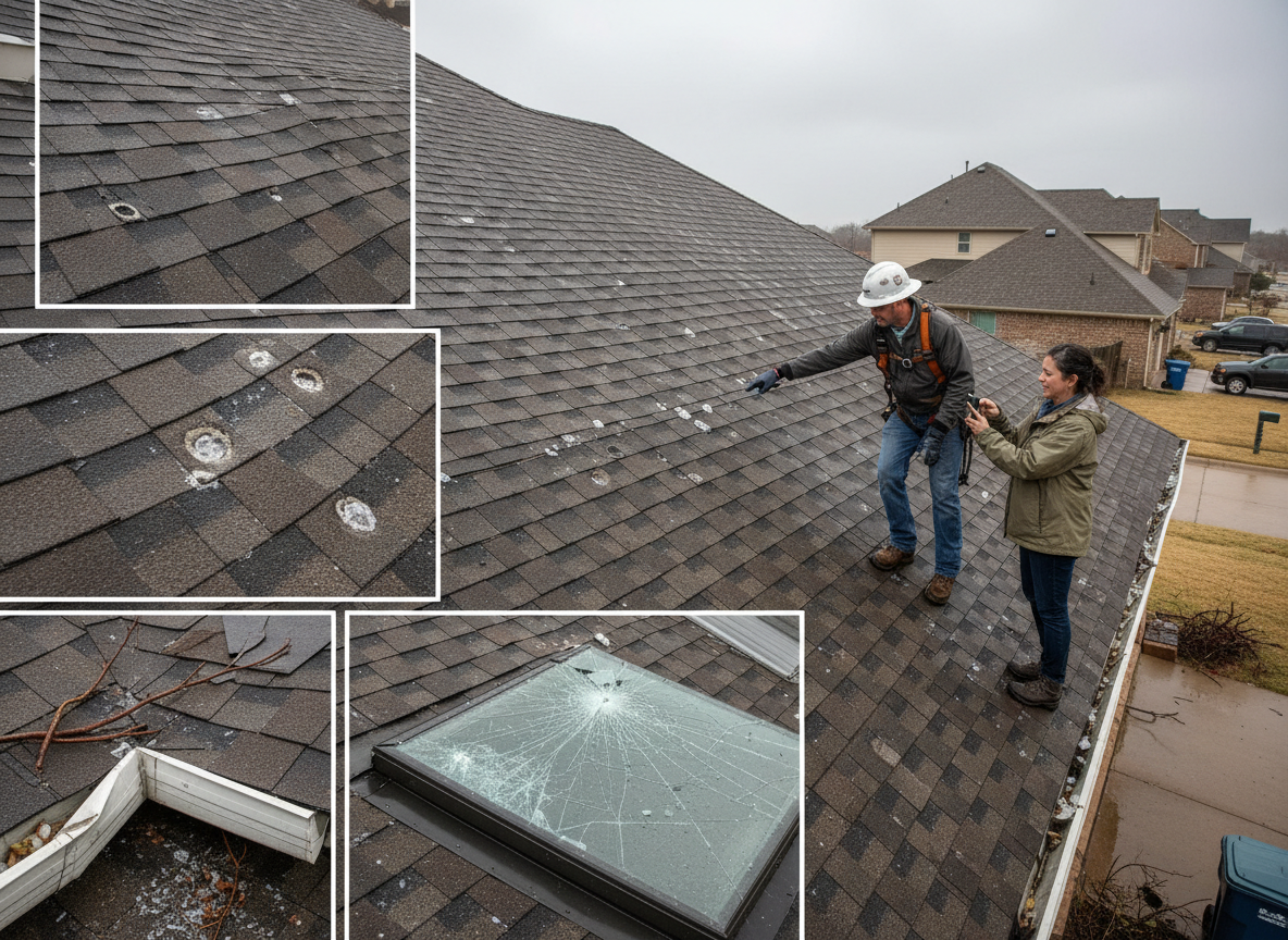 Hail Damage Roof Documentation: What to Photograph in the First 48 Hours